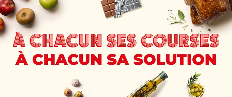 À chacun ses courses, à chacun sa solution