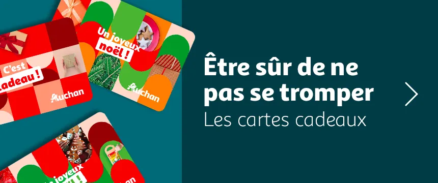 Les cartes cadeaux