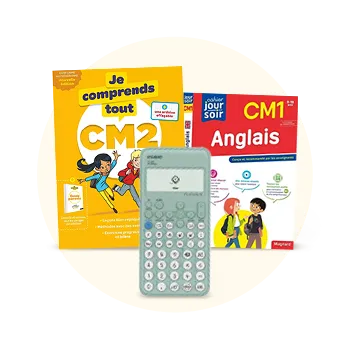 Calculatrices, manuels scolaires