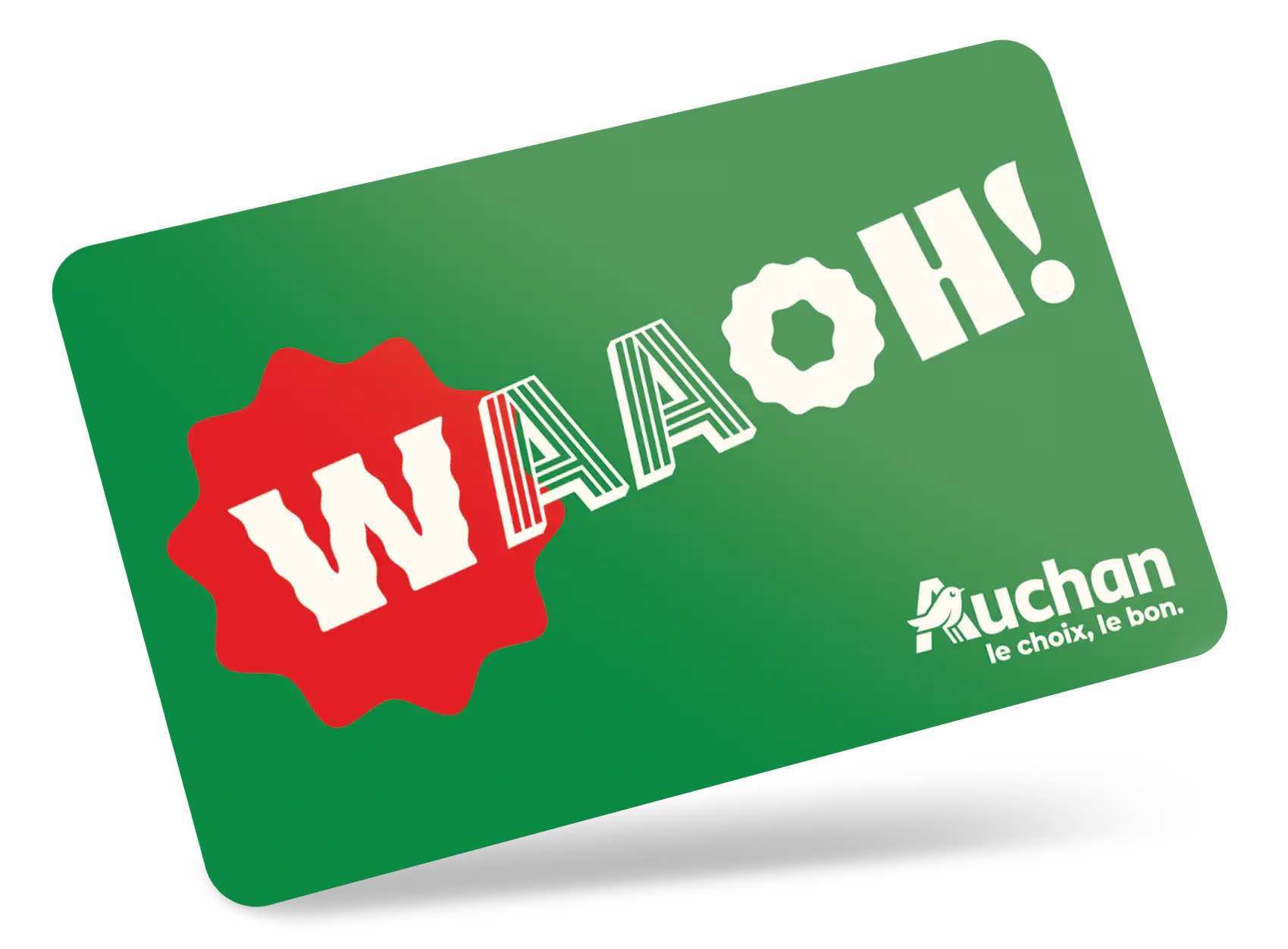 carte Auchan Waaoh!