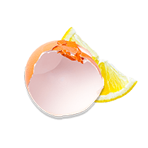 coquilles d'oeufs écrasées