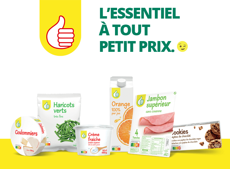 Auchan : gamme Pouce