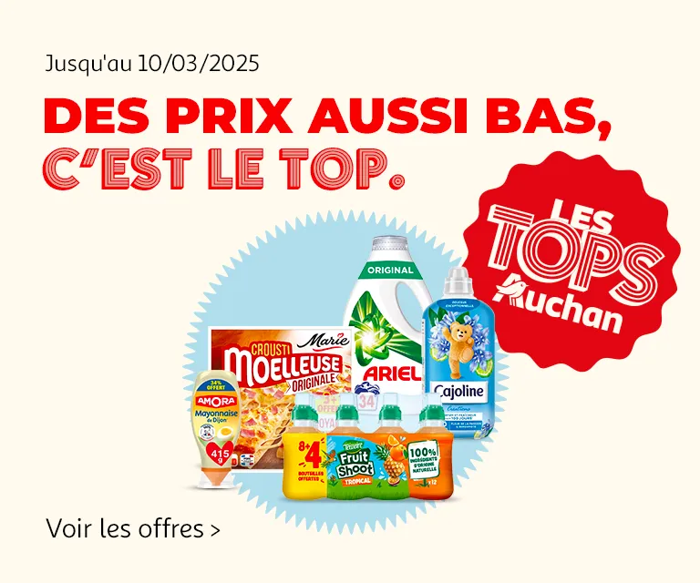 Des prix aussi bas, c'est le top !