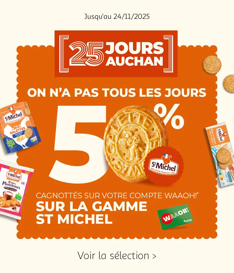 25 jours auchan