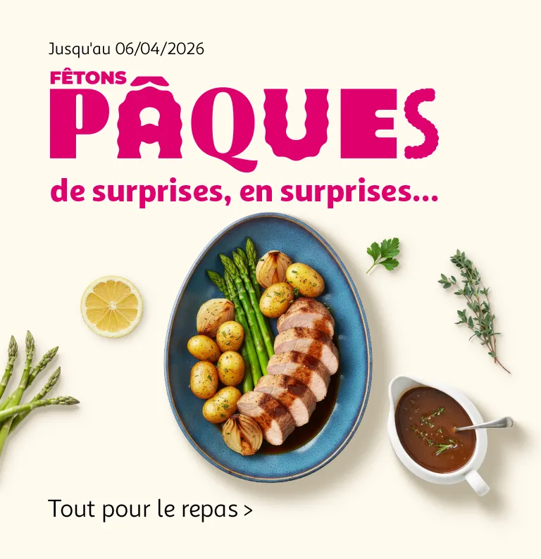 Fêtons Pâques de surprises, en surprises.