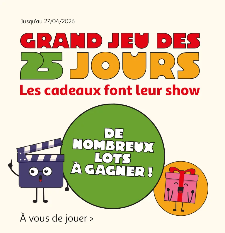 Jusqu'au 27/04/2026: Grand jeu des 25 jours