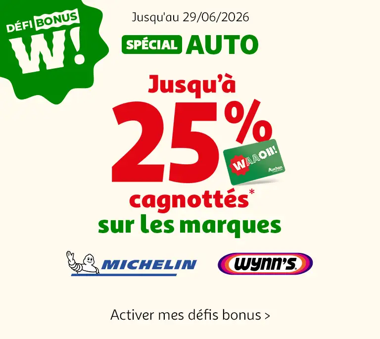 Jusqu'au 29/06/2026, activer mes défis bonus