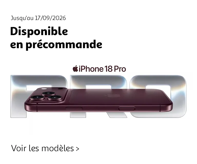 Iphone 18 Pro disponible en précommande