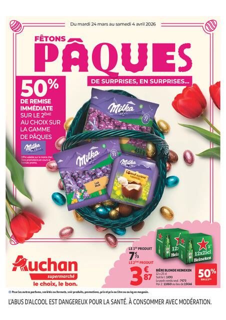 Chocolats Pâques supers