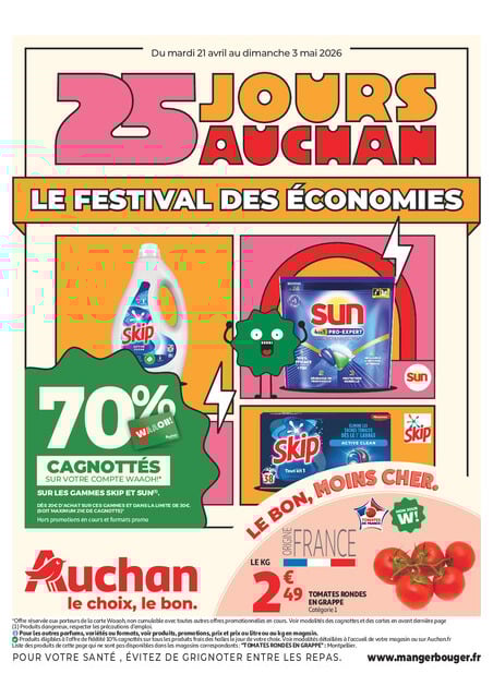 25 jours Auchan hypers