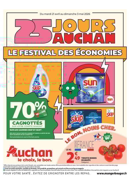 25 jours Auchan hypers