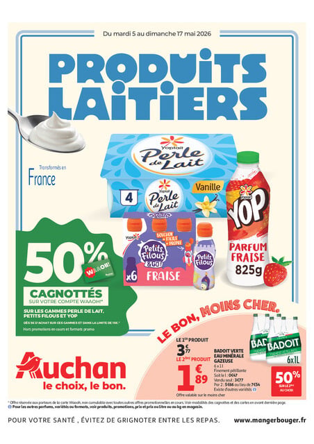 Produits laitiers hypers