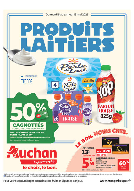 Produits laitiers supers