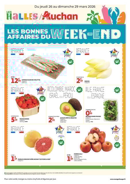 Les bons plans du week-end dans votre hyper !