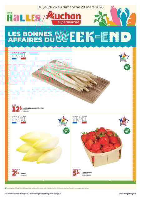 Les bons plans du week-end dans votre super !