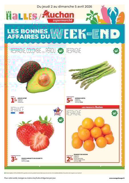 Les bons plans du week-end dans votre super !