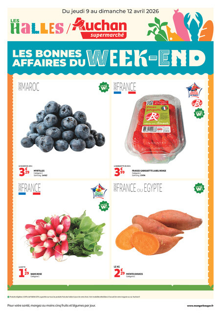 Les bons plans du week-end dans votre super !