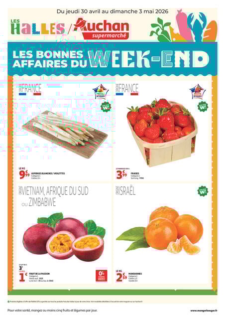 Les bons plans du week-end dans votre hyper !