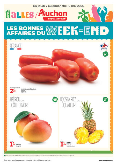 Les bons plans du week-end dans votre super !
