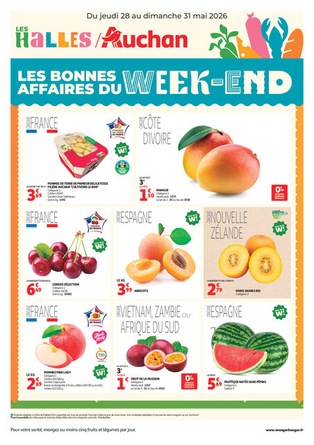 Les bons plans du week-end dans votre hyper !