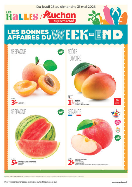 Les bons plans du week-end dans votre super !