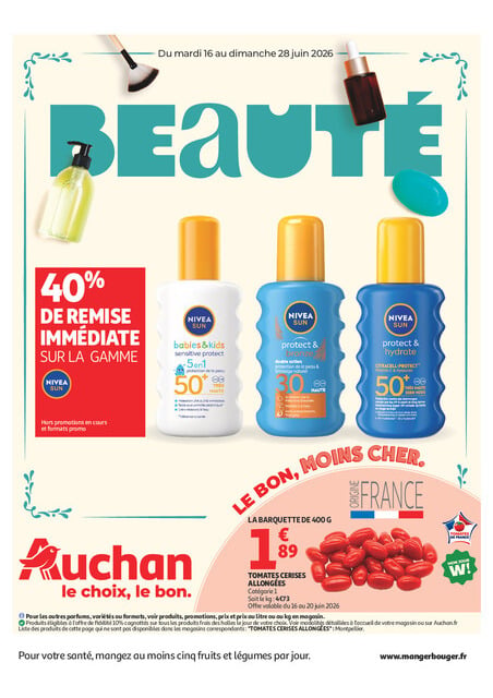 Beauté, Halles hypers