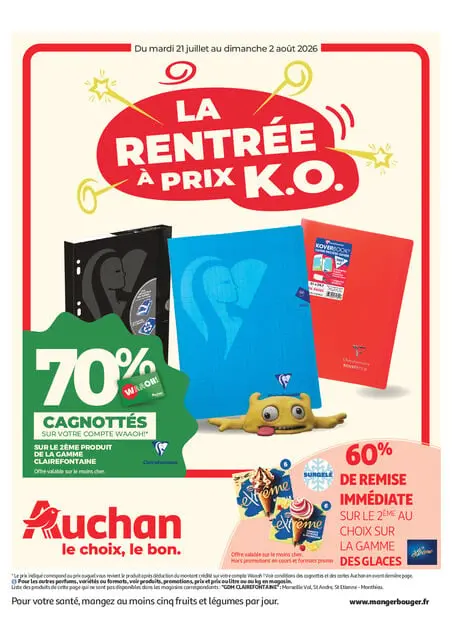 Promos XXL, rentrée