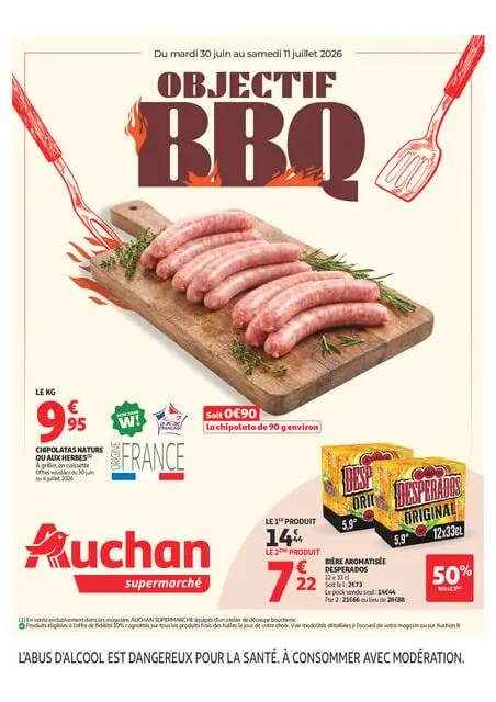 Barbecue, promos supers
