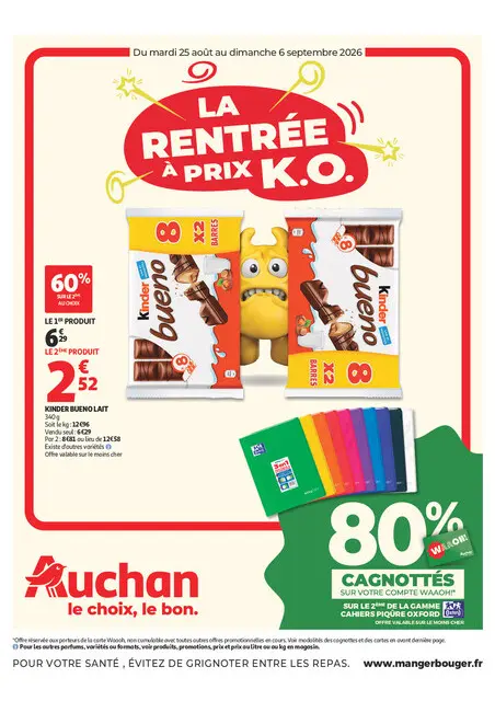 Rentrée scolaire hypers