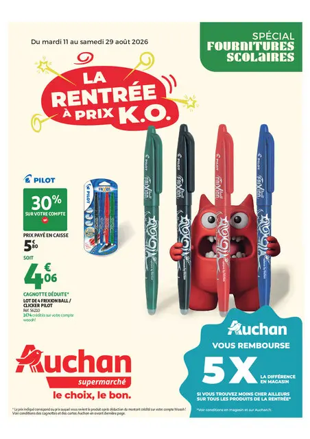 Rentrée scolaire supers