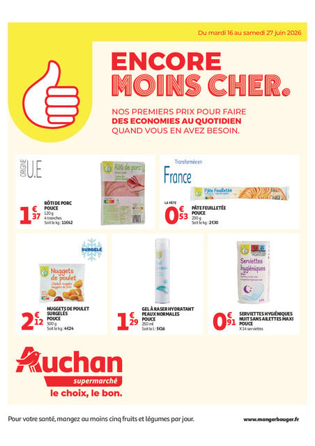 Marque Pouce supers