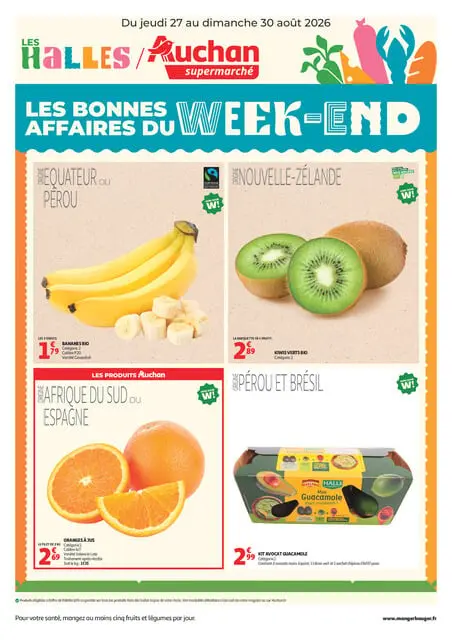 Les bons plan du week end dans votre super