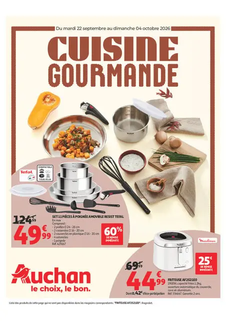 Cuisine gourmande hypers