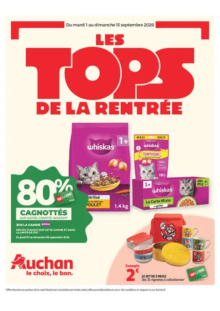 Tops rentrée hypers