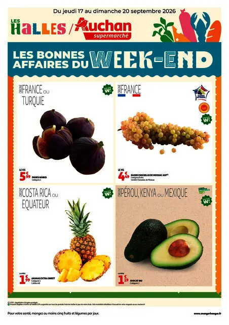 Les bons plan du week end dans votre super
