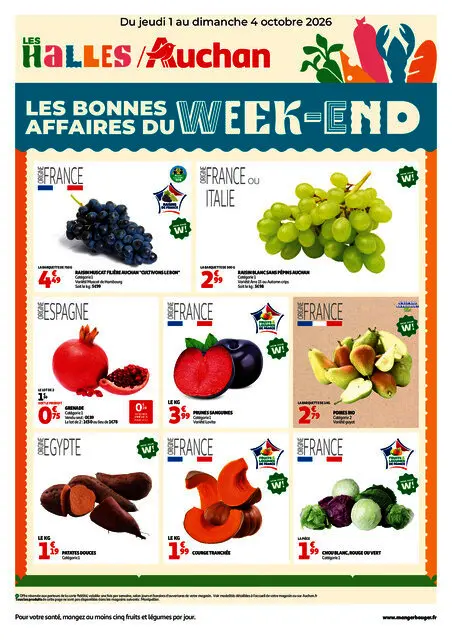 Les bons plans du week end dans votre hyper