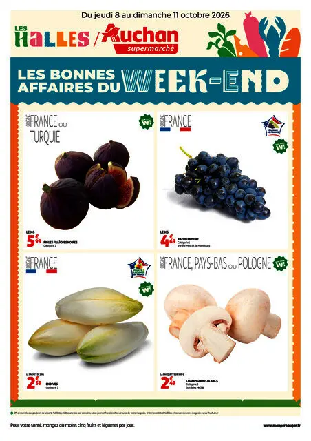 Les bons plans du week end dans votre super