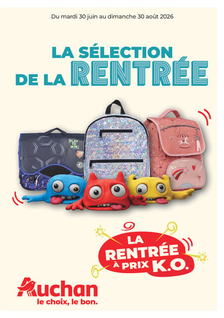 Cartables, rentrée