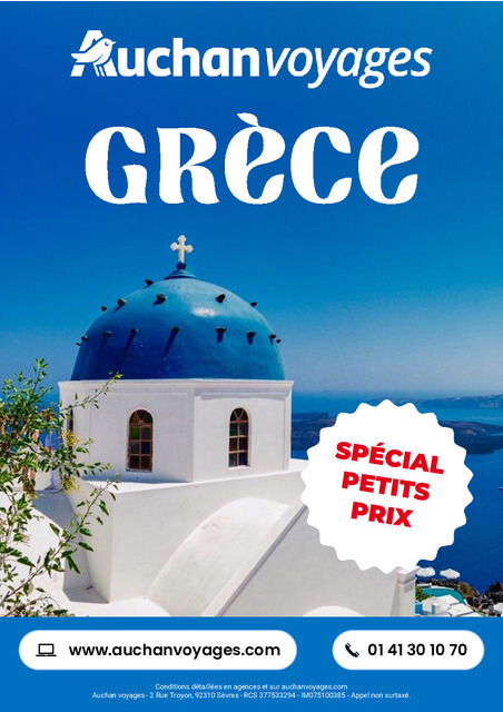 Auchan voyages : Grèce