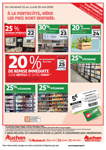 À la Pentecôte, même les prix sont inspirés.