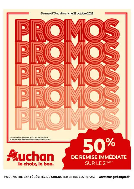 Les promos du moment
