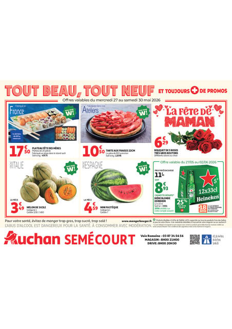 Tout beau, tout neuf et toujours + de promos