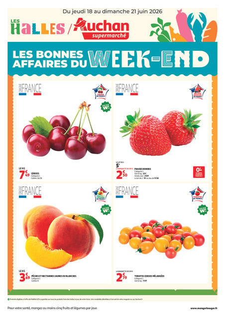 Les bons plans du week-end dans votre super !