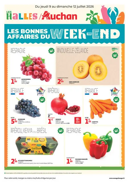 Les bons plans du week-end dans votre hyper !