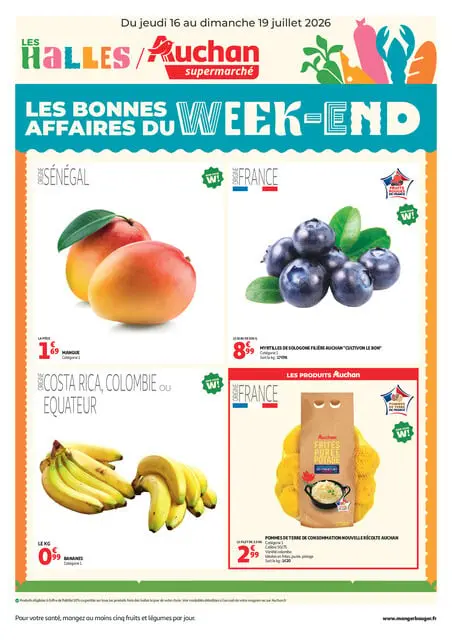 Les bons plans du week-end dans votre super !