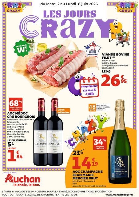 les jours Crazy