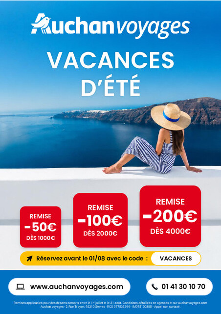 Promos séjours été
