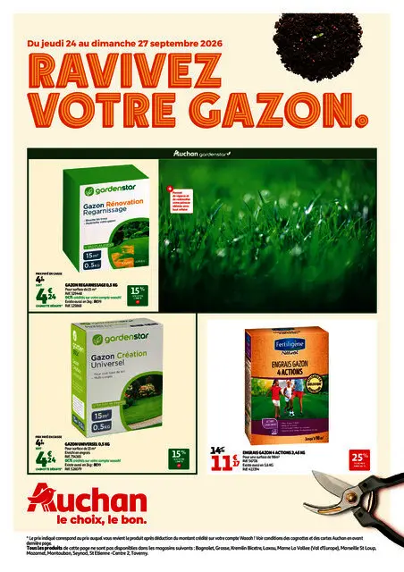 Bons plans du week end jardinage