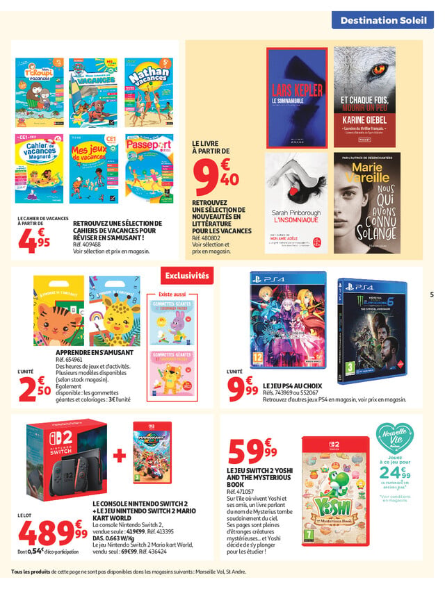 Page catalogue