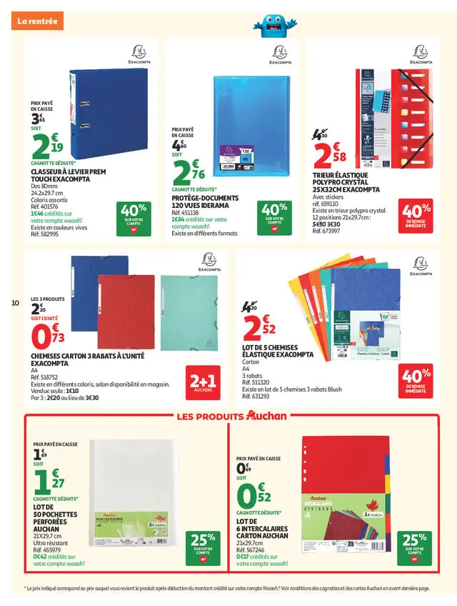 Page catalogue